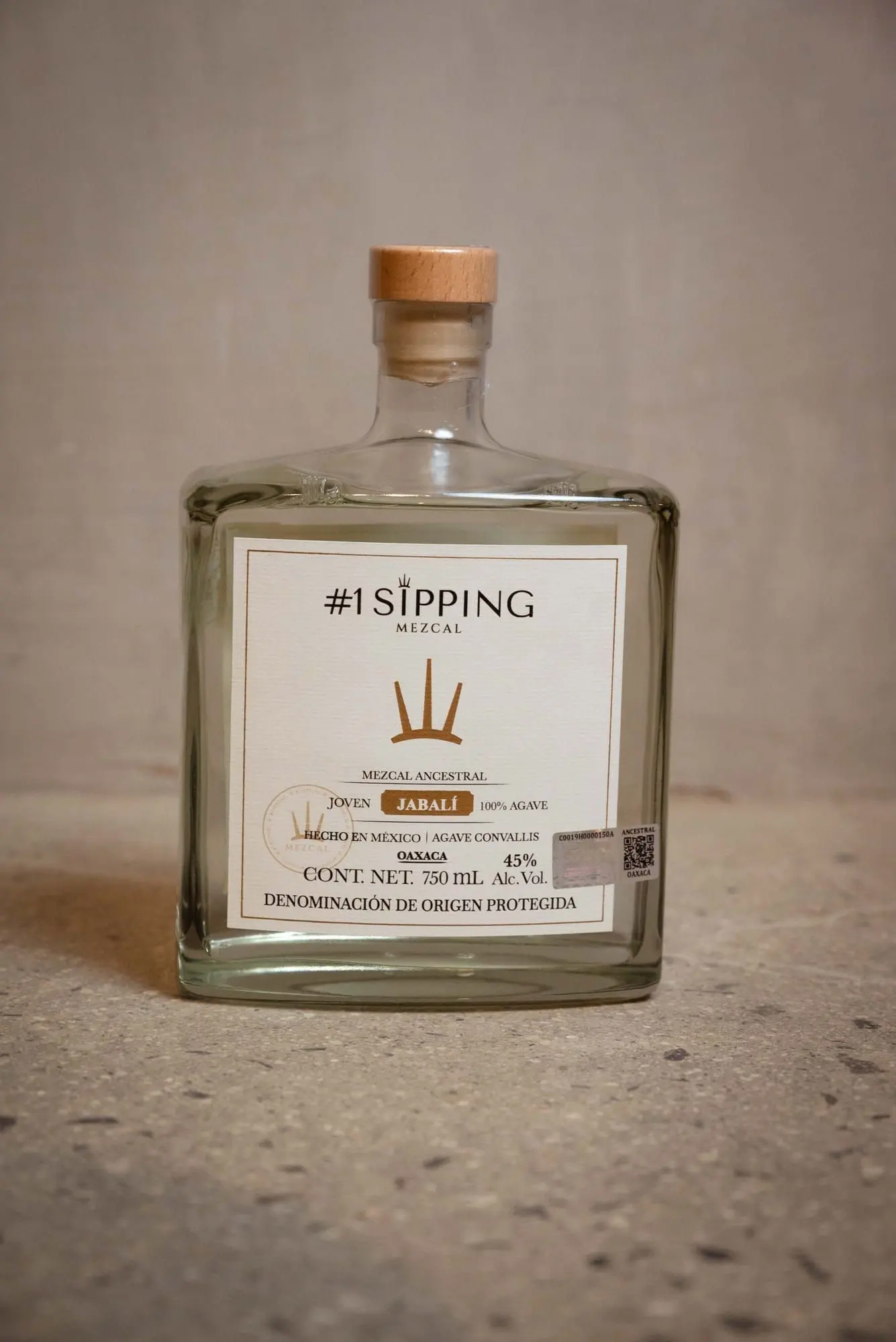 #1 Sipping Mezcal Jabalí bottle