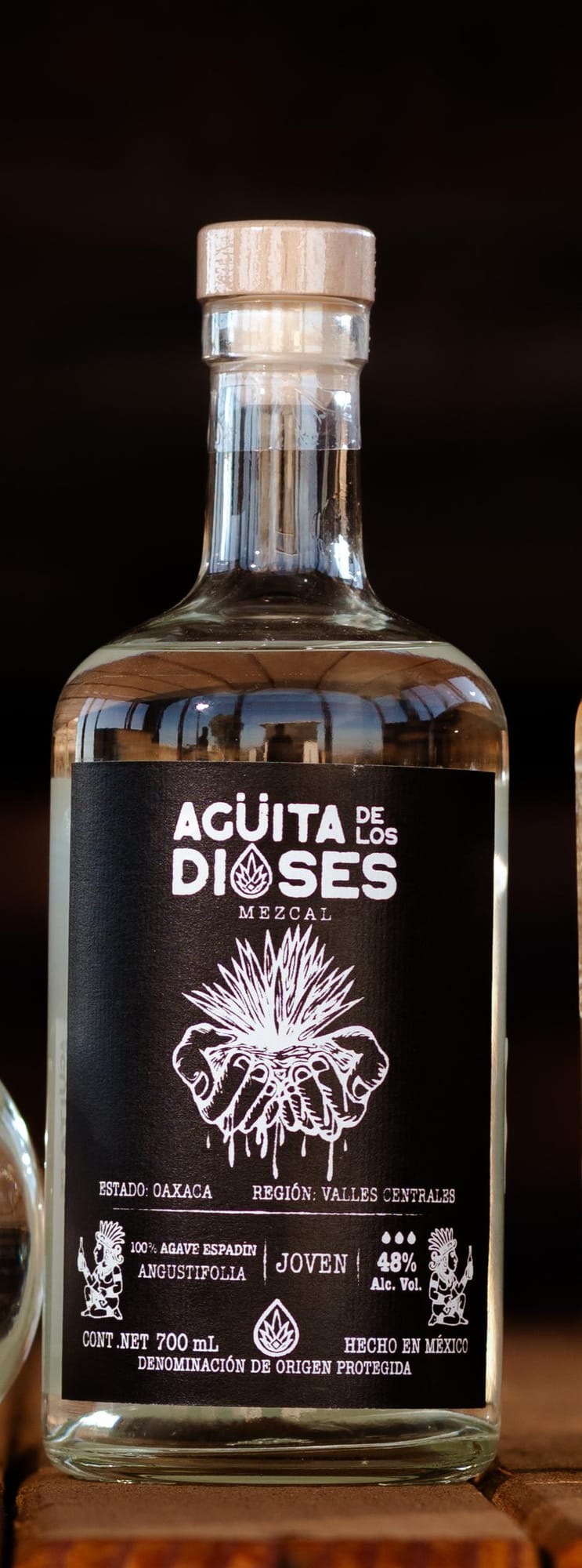 Agüita de los Dioses 48% bottle, new label